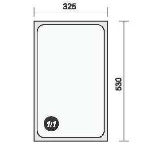 GN 1/1 -  20 RM-INOX